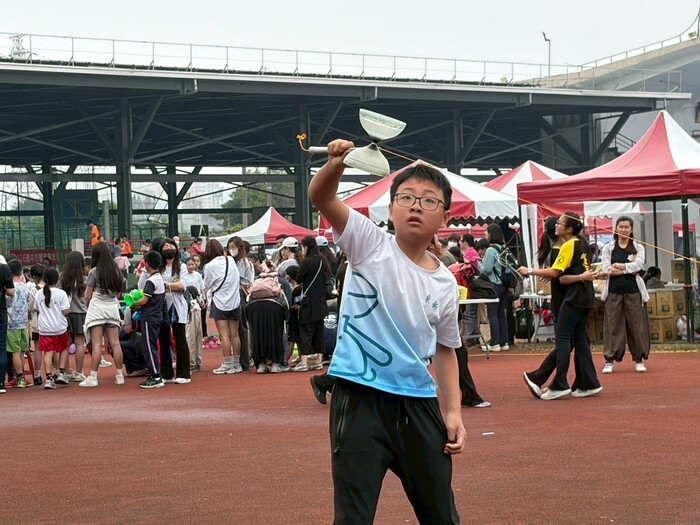 恭喜本校扯鈴隊在 2026臺中市體育嘉年華民俗體育錦標賽大放異彩😍
