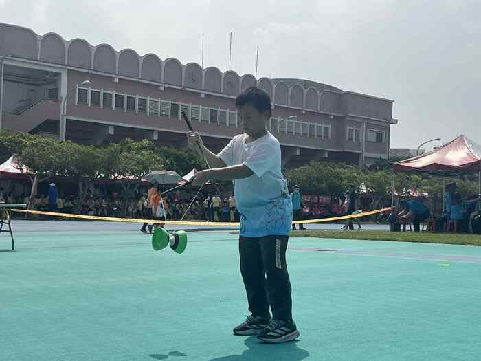本校扯鈴隊參加114年臺中市民俗體育嘉年華成績優異圖片