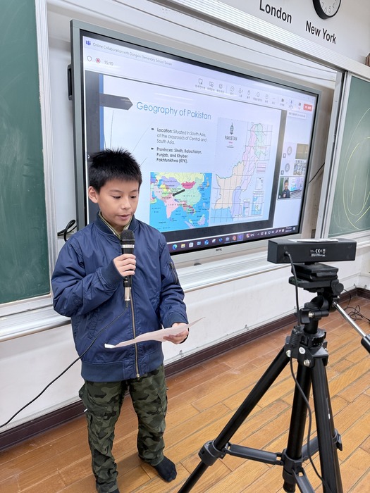 與巴基斯坦-城市學校進行第二次視訊課程交流圖片