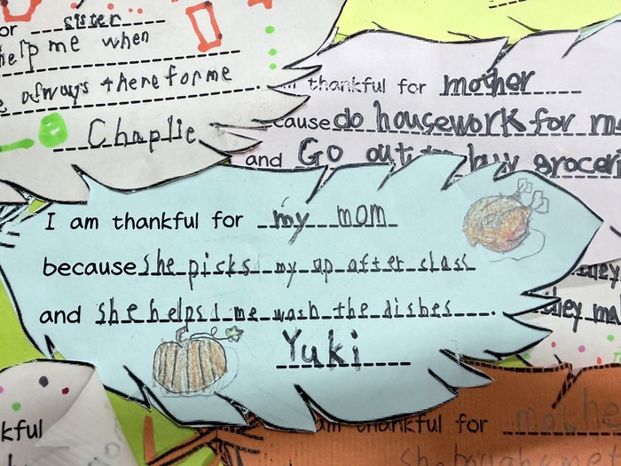 英語日活動 #Grateful #感恩節活圖片