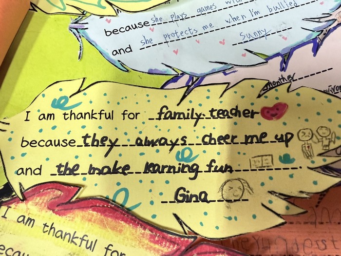 英語日活動 #Grateful #感恩節活圖片