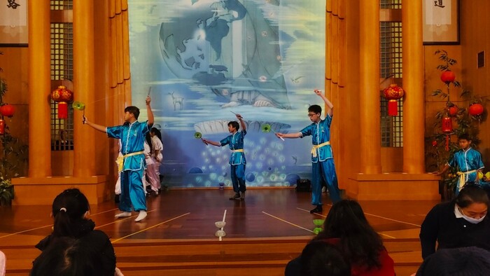 東勢區獨居長者、感恩戶歲末圍爐活動表演圖片