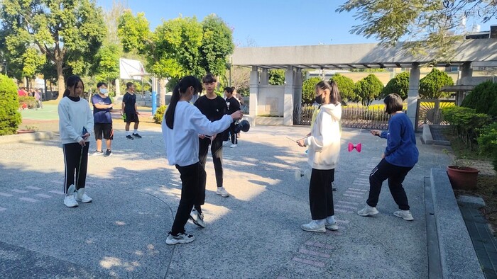 東新國中、東勢國中、東勢高工、豐原高中、石岡國中、石岡國小五校聯合扯鈴交流活動